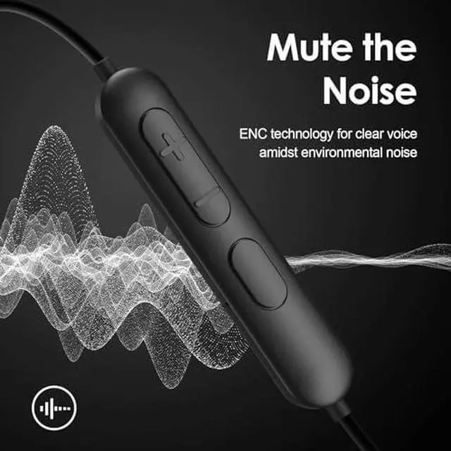 Alt view image 4 of 5 - Bluetooth Headphones, 150H Playtime Wireless Bluetooth Earbuds with Earhooks, w/Mic in-Ear Magnetic Neckband Earphone, IPX7 Sweatproof Deep Bass Headset for Home, Traveling, Outdoor, Business Trips