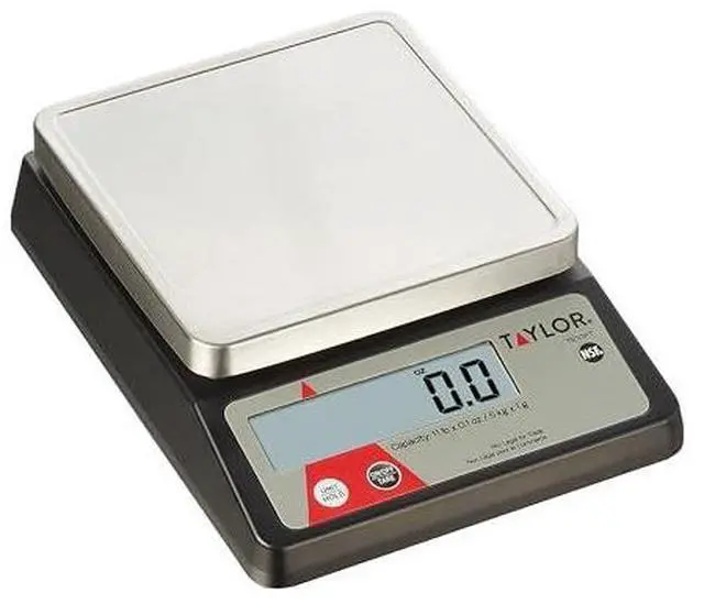 Main image of TE10FT 11-Pound Commercial Digital Portion Control Scale, 11 lb (5 kg) in 0.1 oz (1 g) Food and Cooking Scale, Tare and Hold Function, NSF, Stainless Steel Platform