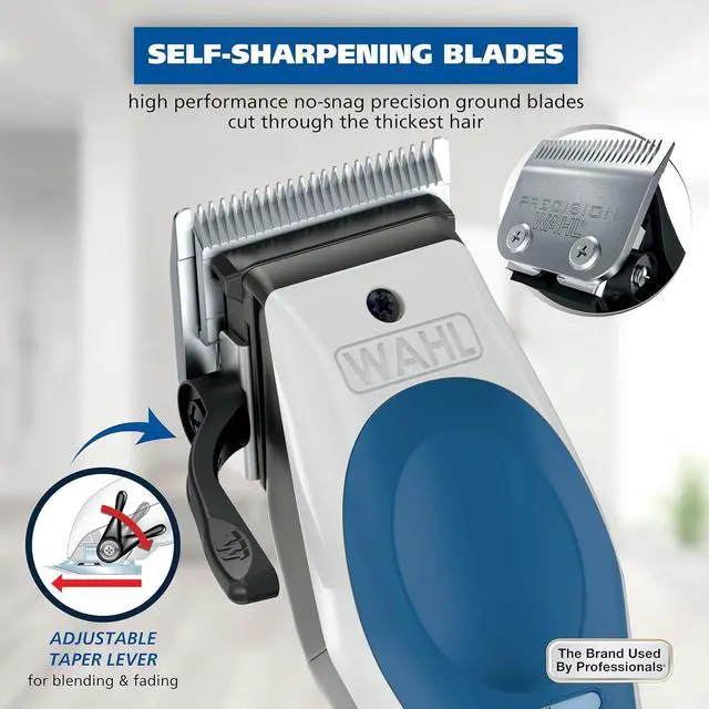 Alt view image 6 of 7 - Lithium Ion Color Pro Rechargeable Cordless Hair Clippers for Men with Smart Charge Technology and Battery Hair Trimmer for Convenient at Home Haircutting & Touch Ups - Model 3026594