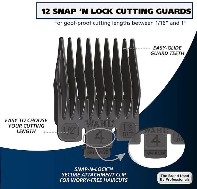 Alt view image 4 of 7 - Lithium Ion Pro Rechargeable Cordless Hair Clippers for Men, Woman, & Children with Smart Charge Technology for Convenient at Home Haircutting - Model 79470