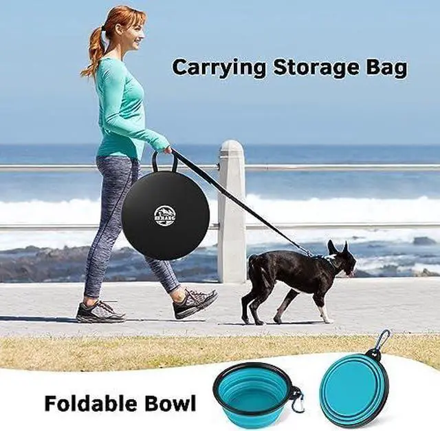 Alt view image 3 of 3 - 44"*44"*24" Large Foldable Pet Play Pens Indoor Outdoor Exercise Pen with Carrying Case Food Bowl for Cat Puppy Rabbit