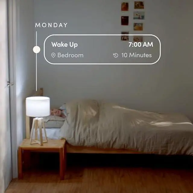 Alt view image 5 of 5 - White A19 WiFi Smart LED Light Bulb, Dimmable, No Hub Required, Works with Alexa and Apple Home Kit, Hey Google, 2700k Warm White, 650 Lumens, 25,000-hour Lifetime, L3A19LW06E26US/12, 12 Pack