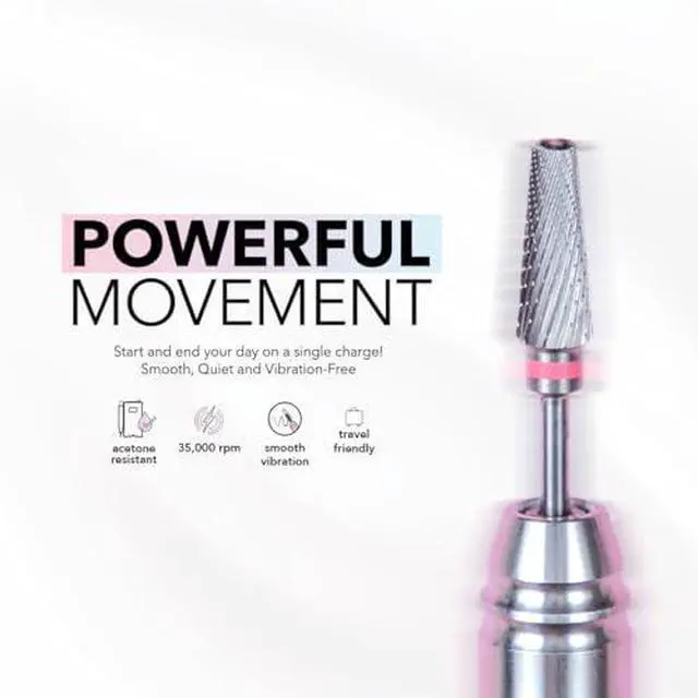 Alt view image 4 of 14 - Sky Beyond Pro Nail Drill | Portable, Rechargeable & Cordless - Blue
