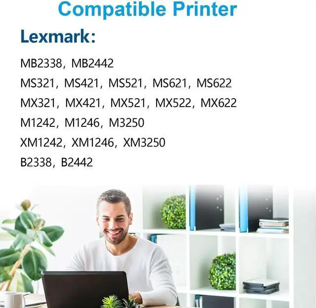 Alt view image 2 of 6 - 41X1178 Fuser Unit Replacement for  MS321 MS421 MS521 MS621 MS622 MX321 MX421 MX521 MX522 MX622 M1242 M1246 M3250 B2338 B2442 Printers Fusing Unit (110V 1-Pack)