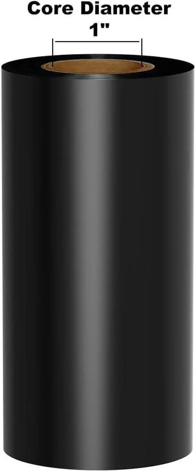 Main image of Premium Ink Ribbon on 1" Core, Black, 4.3" x 984' for DuraLabel Pro, LabelTac Pro, VnM SignMaker, SafetyPro, Viscom and Others