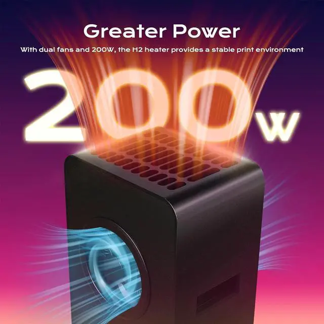 Alt view image 3 of 7 - Upgraded 3D Printer Mini Heater-Versatile Temperature Control, Easy Installation,Quiet Operation, High-Performance Fan&Overheat Protection-Works for Most LCD 3D Printers