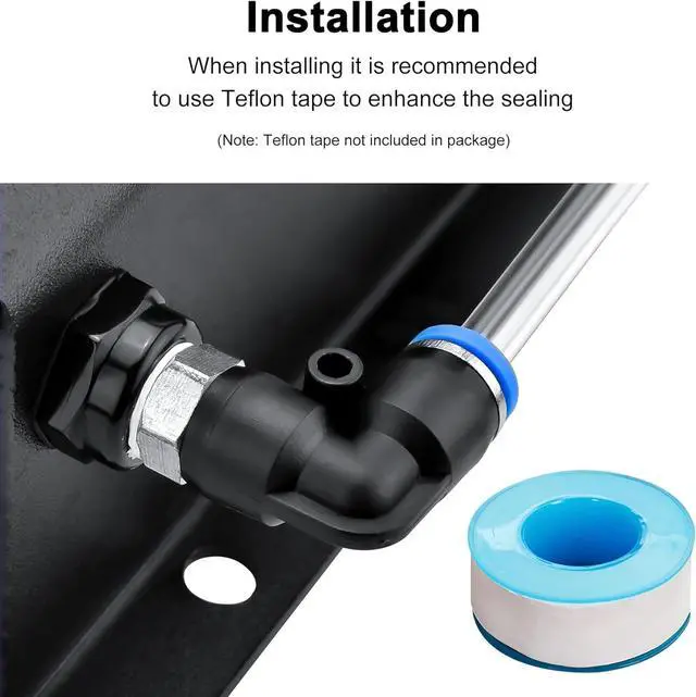 Alt view image 7 of 7 - Radiator Coolant Overflow Tank, Coolant Recovery Tank Aluminum 2L Black