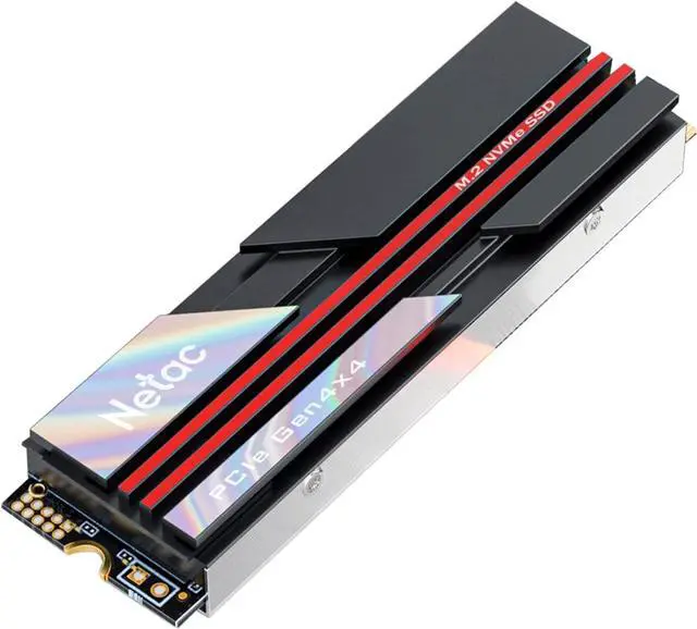 Main image of 2TB PCIe 4.0 NVMe SSD M.2 2280 Internal Solid State Drive with Heatsink SLC Caching Speed up to 7,000MB/s High-Performance for PCs Desktop, Works with PS5, Heat Control Easy to Install- NV7000