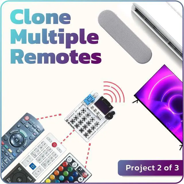 Alt view image 4 of 6 - Testudo: Solde Practice Kit, 3 Builds, Multiple Projects + USB C Microcontroller,  IDE Compatible Electronics Starter Kit for Beginners, Makers, Adults & Teens, Included eBook