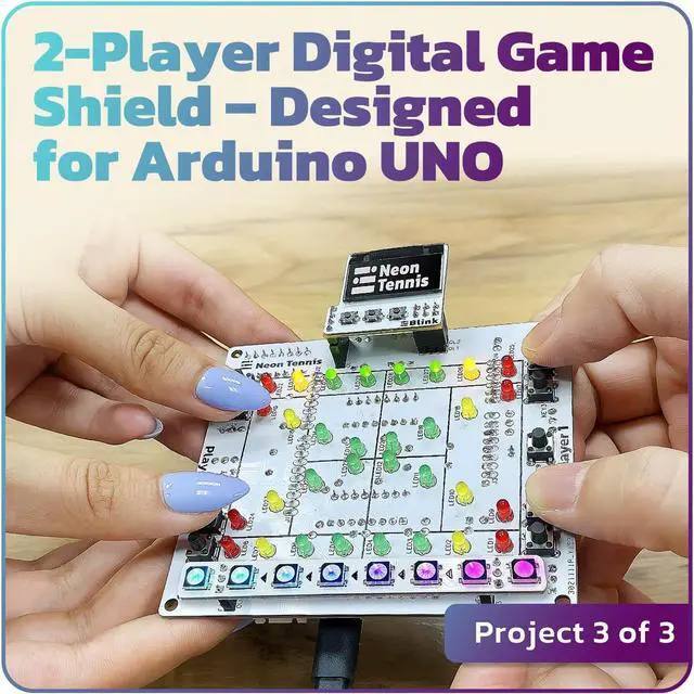 Alt view image 5 of 6 - Testudo: Solde Practice Kit, 3 Builds, Multiple Projects + USB C Microcontroller,  IDE Compatible Electronics Starter Kit for Beginners, Makers, Adults & Teens, Included eBook