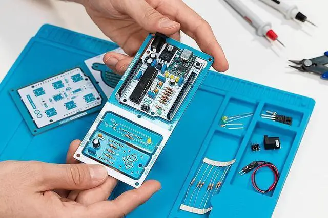 Alt view image 6 of 7 - Make Your UNO Kit [AKX00037]  Build Your Own  UNO from Scratch | Includes All Components for DIY Assembly, Learning & Prototyping