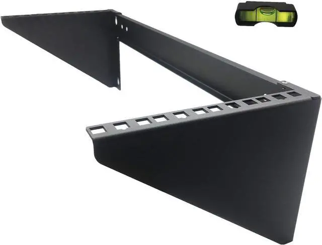 Main image of 19 Inch 4U Heavy Duty Vertical Wall Mountable Rack and 125 lb Wall Mountable Server Rack (1)