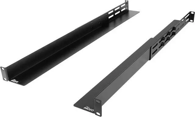 Main image of Universal 1U Rack Mount Rail,4-Post Fully Server Rack Shelf Rail with 20.9"-32" Adjustable Depth, Fit for Non-Rack Mountable Server/Networking/AV/IT Equipment