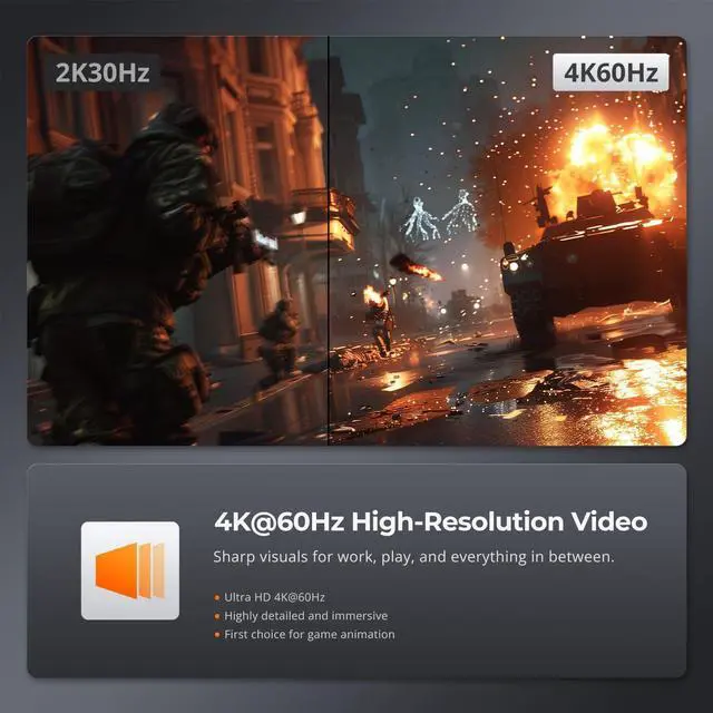 Alt view image 3 of 7 - 8×1 HDMI Switch 8 in 1 Out 4K @ 60Hz HDCP with 19-inch Rack-Ears | RS-232 / LAN Control | IR Remote Control and Auto Switch | Auto Scan Time Interval - Black