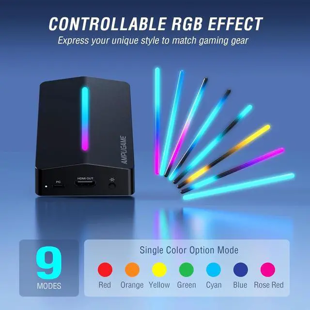 Alt view image 6 of 7 - Fifine  Video Capture Card, HD 1080 60fps for Audio Video, Gaming, Live Streaming, 4K HDMI to USB Card Compatible with PS4/Windows/Mac OS/Switch/Xbox-V3