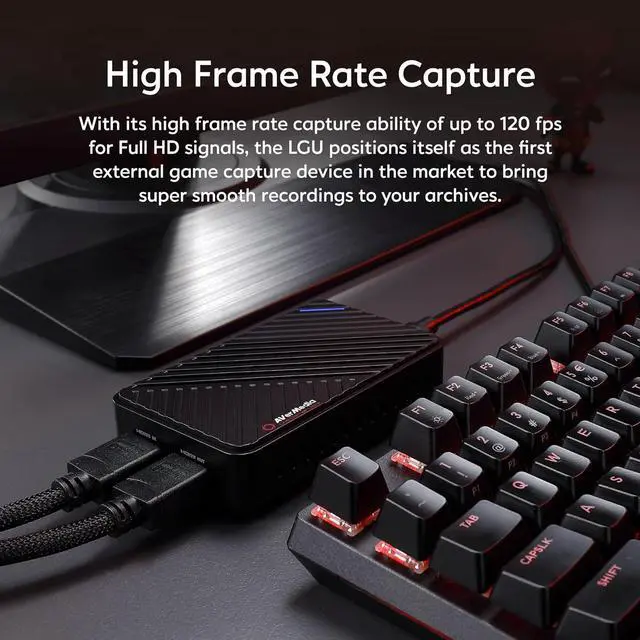 Alt view image 6 of 7 - Live Gamer Ultra GC553  4K60 HDR Pass-Through, 4K30 Capture, Low Latency for Xbox Series X/S, PS5, Switch, Windows 11/macOS 10.13