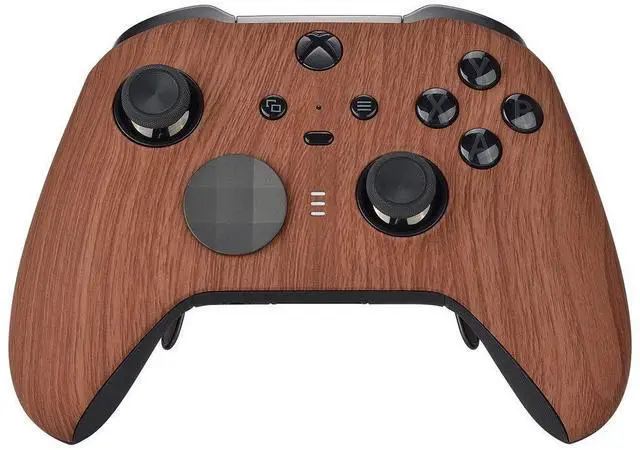 Alt view image 2 of 7 - MODDED Custom Controller Compatible with Xbox ONE Elite Series 2 (with 3.5 Jack) for All Major Shooter Games (Multiple Designs Available) (Wooden)
