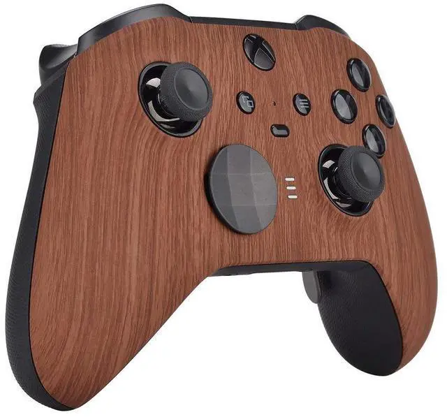 Alt view image 3 of 7 - MODDED Custom Controller Compatible with Xbox ONE Elite Series 2 (with 3.5 Jack) for All Major Shooter Games (Multiple Designs Available) (Wooden)