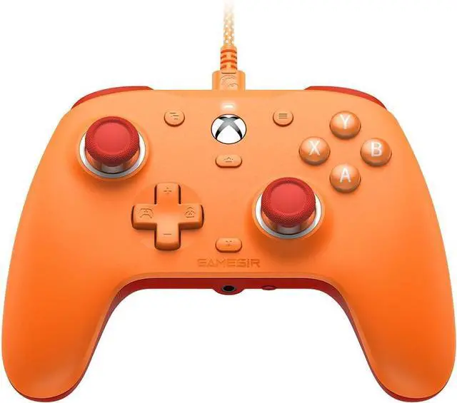 Main image of G7 SE Wired Controller for Xbox Series X|S, Xbox One & Windows 10/11, Plug and Play Gaming Gamepad with Hall Effect Joysticks/Hall Trigger, 3.5mm Audio Jack (Orange)