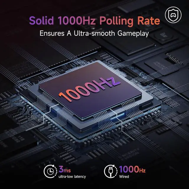 Alt view image 3 of 7 - X20 Wireless Gaming Controller with RGB Backlit, 2-Stage Hall Effect Stick, 1000Hz Polling Rate, 6-Axis Gyro on Multi-Platform, Mech Buttons- Compatible with PC/Switch/Steam/Android