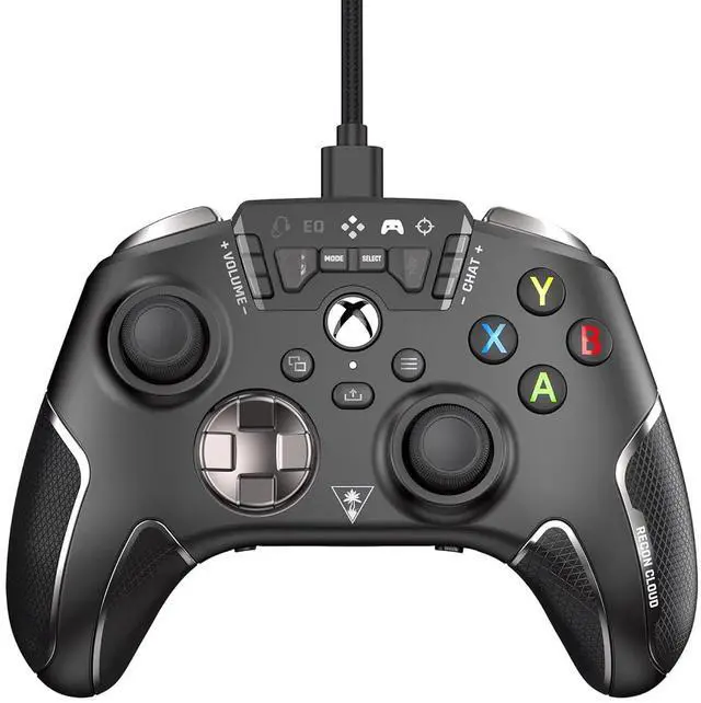 Alt view image 5 of 7 - Recon Cloud Wired Game Controller with Bluetooth for Xbox Series X|S, Xbox One, Windows, Android Mobile Devices  Remappable Buttons, Audio Enhancements, Superhuman Hea  Black
