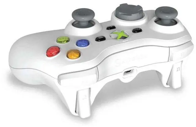 Alt view image 4 of 6 - Officially licensed Xbox 360 Controller replica for use with Xbox Series X|S, Xbox One, Windows 10|11, PC, Video Game Controller, 3.5MM Audio Jack, Impulse Triggers, Plug and Play Gaming Gamepad