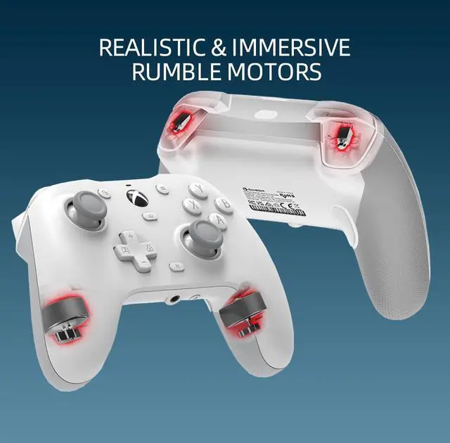 Alt view image 6 of 7 - G7 HE C Wired Xbox Controller,Officially licensed Controller with Hall Effect Joysticks for Xbox Series X|S, Xbox One, Windows 10|11,Xbox Officially licensed Controller (White)