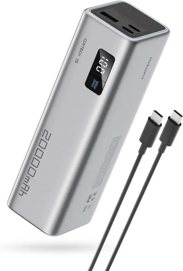 Main image of 15 SE Power Bank 20000mAh 65W Laptop Charger, 3-Port USB C Portable Charger, PD 3.0 Fast Charging External Battery Pack for iPhone 16/15/14 Series, Samsung, MacBook, Dell, Steam Deck, and More