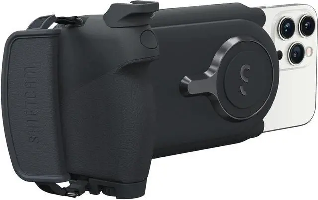 Main image of ProGrip Starter Kit - DSLR Style Mobile Battery Grip - Wireless Shutter Button - Built in Powerbank - Qi Wireless Charging - Freestanding Dock - Tripod Mount - Android and iPhone Camera Grip