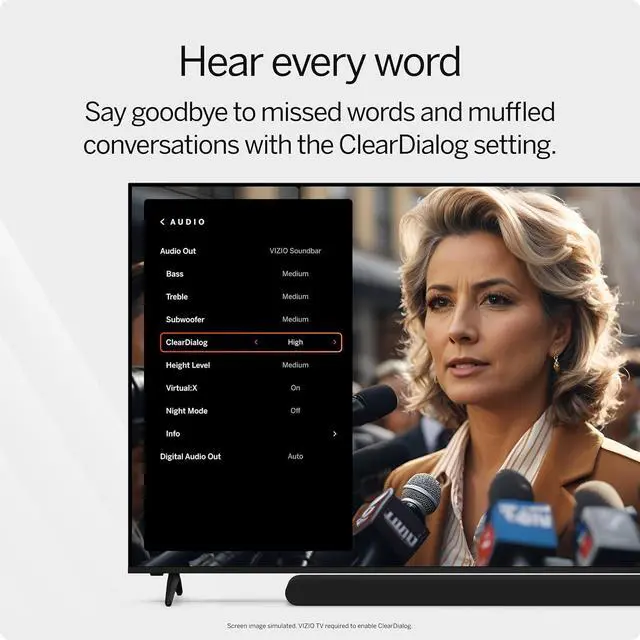 Alt view image 7 of 7 - 5.1 Soundbar SE, Wireless Subwoofer, Surround Sound w/Dolby Atmos & DTS:X, Bluetooth Speaker, QuickFit Compatible  SV510X-08 (New, 2024 Model)