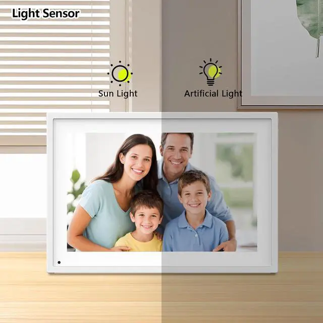 Alt view image 5 of 7 - 10.1 Inch Smart Digital Calendar Planner & Chore Chart, IPS HD Touchscreen Interactive Display for Family Schedules, Streamline Household Organization - Built-in Digital Picture Frames Function