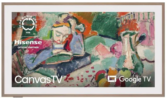 Main image of 65-Inch Class QLED 4K S7N CanvasTV Series Dolby Vision HDR Google Smart TV (65S7N) - 144Hz, Art Mode, Anti-Glare Panel, Hi-Matte Display, Frame & UltraSlim Wall Mount Included