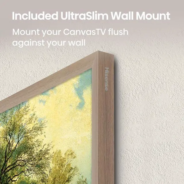 Alt view image 6 of 7 - 65-Inch Class QLED 4K S7N CanvasTV Series Dolby Vision HDR Google Smart TV (65S7N) - 144Hz, Art Mode, Anti-Glare Panel, Hi-Matte Display, Frame & UltraSlim Wall Mount Included