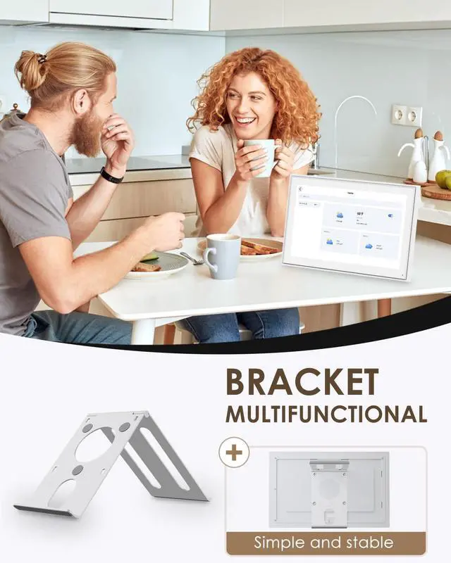 Alt view image 7 of 7 - Digital Calendar, 15.6 Inch Smart Digital Calendar & Chore Chart, HD Interactive Touchscreen Display for Family Schedules, Wall-Mounted, Share Moments Instantly from Anywhere