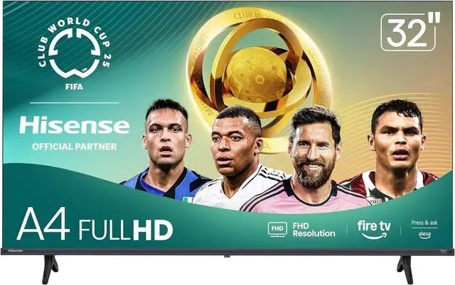 Main image of 32-Inch Class A4 Series FHD 1080p Smart Fire TV (32A4NF, 2025 Model) - DTS Virtual: X, Slim Bezel Design, Alexa Built in