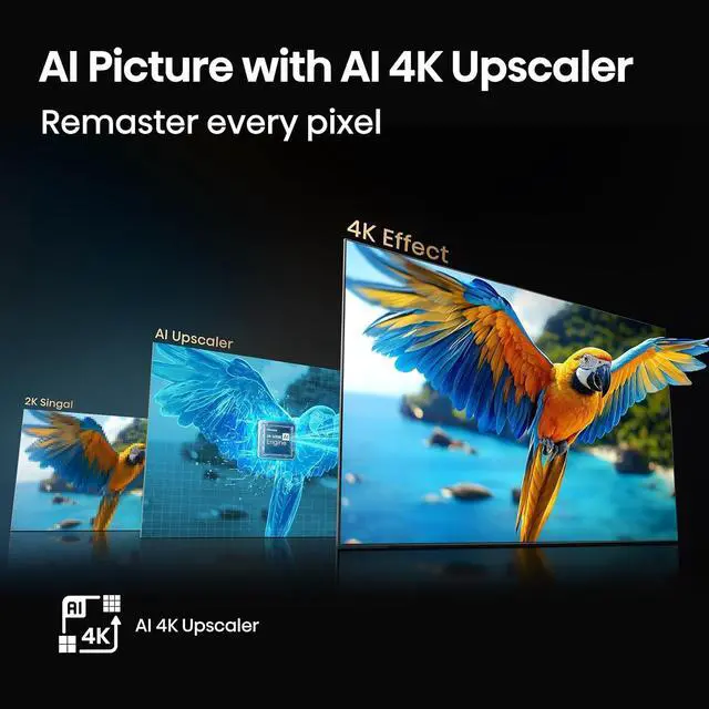 Alt view image 7 of 7 - 65" Class QD6 Series (65QD6QF, 2025 Model) QLED 4K UHD Smart Fire TV, Voice Remote with Alexa, Dolby Vision, Dolby Atmos, Motion Rate 120, HDR 10+, Game Mode Plus, MEMC, VRR, ALLM