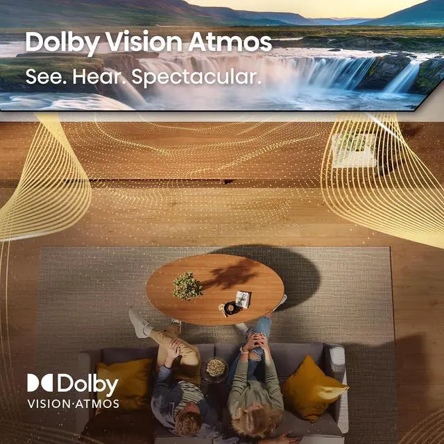 Alt view image 6 of 7 - 65" Class QD6 Series (65QD6QF, 2025 Model) QLED 4K UHD Smart Fire TV, Voice Remote with Alexa, Dolby Vision, Dolby Atmos, Motion Rate 120, HDR 10+, Game Mode Plus, MEMC, VRR, ALLM