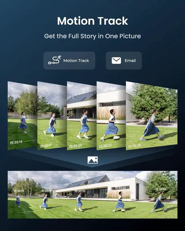 Alt view image 4 of 7 - REOLINK 16MP WiFi Security Camera Outdoor, 180° Ultra-Wide Angle, Duo 3 WiFi, 2.4/5GHz Wi-Fi 6, Smart Detection, Color Night Vision, Two-Way Talk, IP67, Up to 512GB Storage, Plug-in Power (12V/2A)