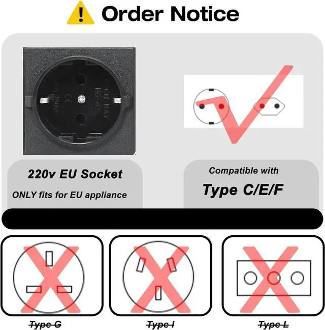 Alt view image 3 of 6 - 1000W 110V to 220V EU Voltage Converter Transformer Step Up/Down Converter 110/120 Volt - 220/230/240 Volt w/US Power Cord(NO 220V Power Cord)