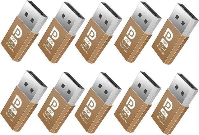 Main image of DisplayPort DP Dummy Plug 4K,Headless Ghost Display Emulator EDID Emulator Plug Support 1080@60Hz-3840x2160@17hz 10-k