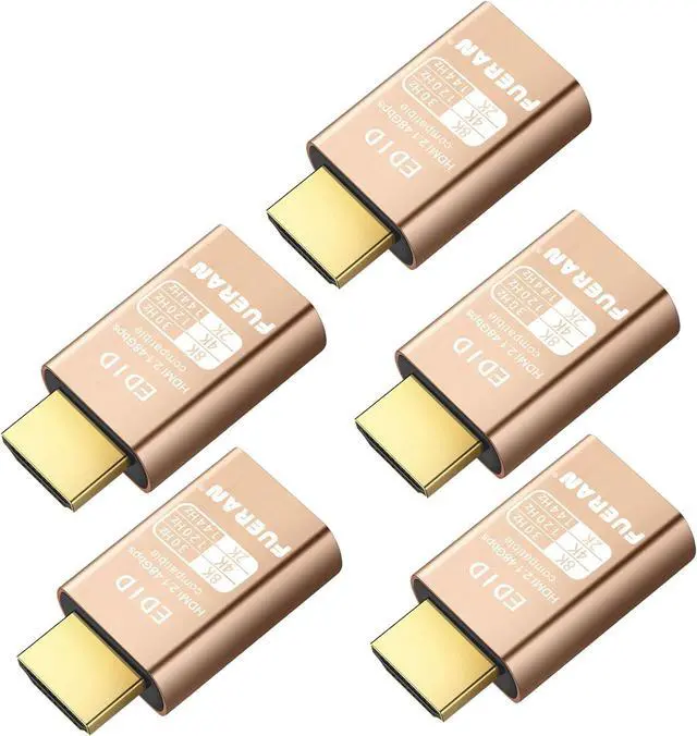 Main image of 8K 30Hz HDMI Dummy Plug 4K EDID Emulator Virtual Monitor, Headless Display Adapter,Supports up to 4k@120Hz,1440/1080@144Hz hdmi Fake emulators(8K-30Hz-5k)