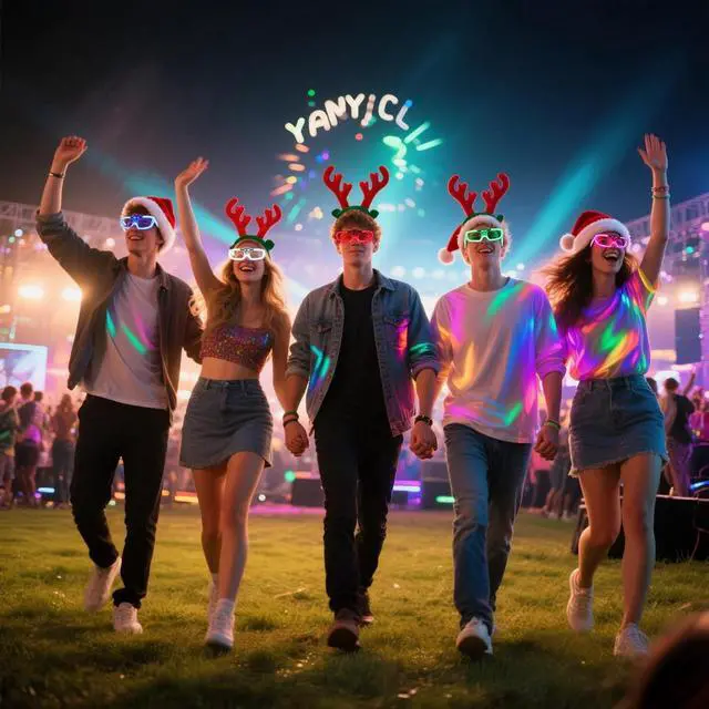 Alt view image 6 of 7 - 70 ks LED Glasses 5 neon color 3 Light Modes Glow Sticks Light Up Glasses,Glow In The Dark Py Supplies Favors for Kids Adults Flashing toy fit Valentine's Day Easter Christmas Halloween Birthday