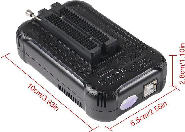 Alt view image 3 of 7 - T48 (TL866-3G) Programmer Support 34000+ ICS for SPI/Nor/NAND Flash/EMMC BGA/TSOP/SOP/PLCC (T48 Host+13 Adapter) by DT