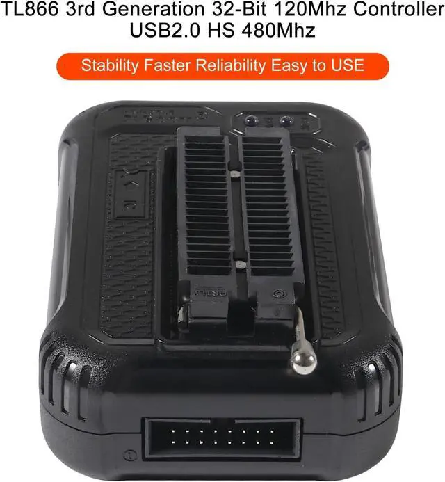 Alt view image 7 of 7 - T48 (TL866-3G) Programmer Support 34000+ ICS for SPI/Nor/NAND Flash/EMMC BGA/TSOP/SOP/PLCC (T48 Host+13 Adapter) by DT