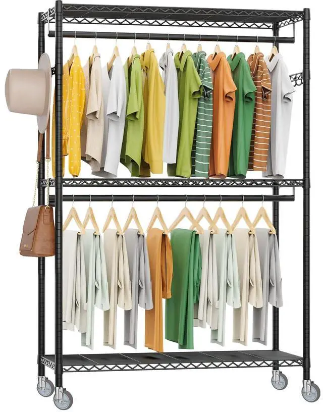 Alt view image 7 of 7 - 5-Inch Caster for Wire Shelving Racks, Heavy Duty Scaffolding Wheel with Brake, Set of 4 Metro Shelving Replacement Wheels(.864" x 2-3/16")