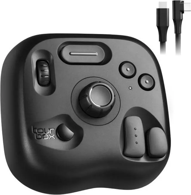 Main image of TourBox Lite - Editing Keyboard Comt, ists Go-to Drawing Macro Keypad, Works with Clip Studio Paint & More, Creative Console Controller with Custom Software, Streamline All Workflows - Wired
