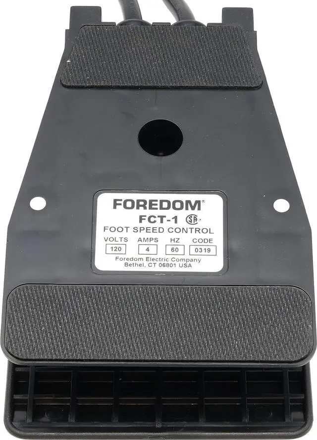 Alt view image 6 of 6 - Control, able Speed, Foot Pedal, Plastic, SR, L, 3 Prong North American Plug, 115v