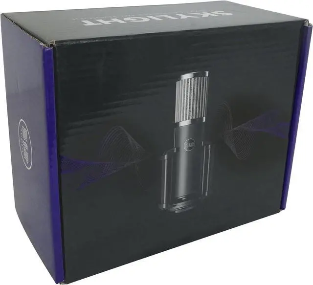 Alt view image 7 of 7 - by Warm Audio Skylight Large Diaphragm Studio Condenser XLR Microphone + Shock Mount + Bag for Recording and Podcasting