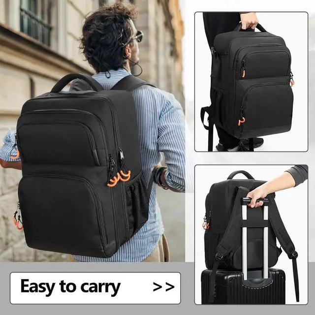 Alt view image 5 of 7 - DJ Mixer Case Compatible with  Q1202USB /  ProFX8v2 / Yamaha MG10XU / TC-Helicon GoXLR and More Mixers, Audio Mixer Bag Backk with Multi-Pockets for Equipment (Pt Dgn)
