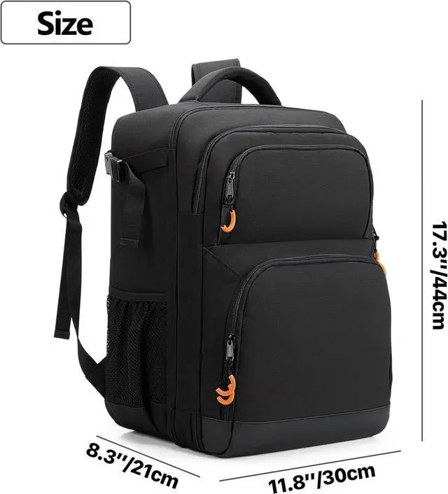 Alt view image 6 of 7 - DJ Mixer Case Compatible with  Q1202USB /  ProFX8v2 / Yamaha MG10XU / TC-Helicon GoXLR and More Mixers, Audio Mixer Bag Backk with Multi-Pockets for Equipment (Pt Dgn)